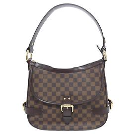 Bolsa de Ombro Louis Vuitton Damier Marrom
