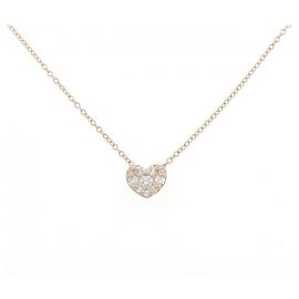 Autre Marque Collar Ponte Vecchio Au750 con diamantes Rosa