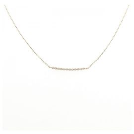 Autre Marque Collana agete K10 Gold Diamond D'oro