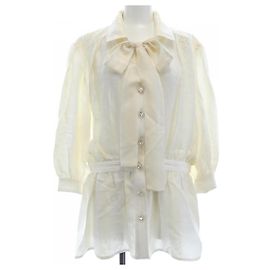 Camisa de algodón Louis Vuitton Beige