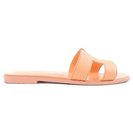 Hermès Sandales Hermes Oran Veau Epsom Rose