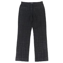 Pantalones de algodón Chanel Negro