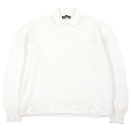 Polo de punto Louis Vuitton Damier Monogram Otro Crudo