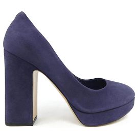 Escarpins Salvatore Ferragamo Bleu Bleu Marine