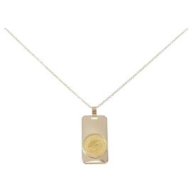 Autre Marque Collana a moneta Au750 D'oro