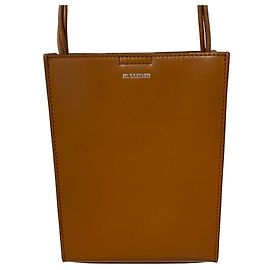 Jil Sander Tangle Small Schultertasche Braun Kamel