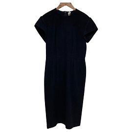Comme des Garcons Kleid aus Kaschmir und Wolle Schwarz