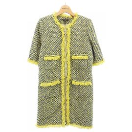 Abito Louis Vuitton Blu Giallo