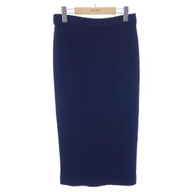 Saia Chanel Azul Azul marinho