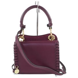 Chloé See By Chloe Bolsa de ombro em couro TILDA Roxo