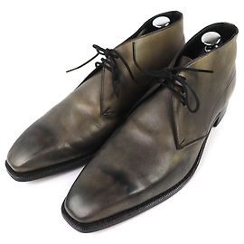 Autre Marque Otsuka Leather Short Boots Brown