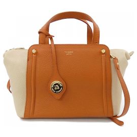 Autre Marque Sac Pelle Morbida Beige Orange