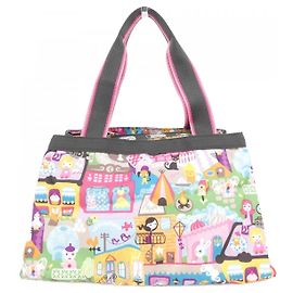 Autre Marque Bolso LeSportsac Rosa Azul