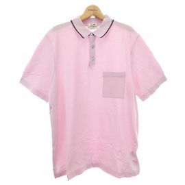 Hermès Polo Hermes in cotone Rosa