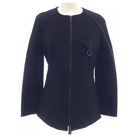 Hermès Hermes Collarless Jacket Black