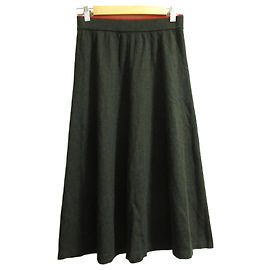 Paul Smith Knit Skirt Green Khaki