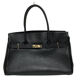 Autre Marque Bolsa de Ombro Quadrada AULENTTI Preto