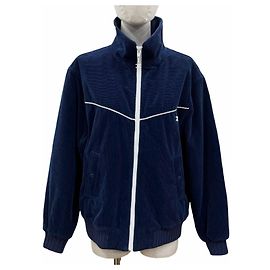 Céline Celine Baumwolljacke Blau Marineblau