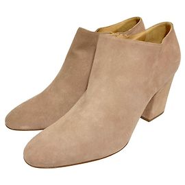 Autre Marque Bottines en daim Sergio Rossi Marron Autre