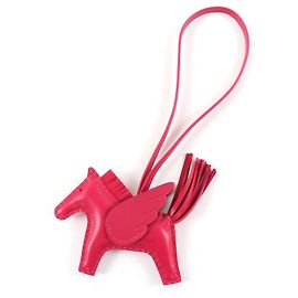 Hermès Hermes Rodeo Pegasus PM Charm Rosa
