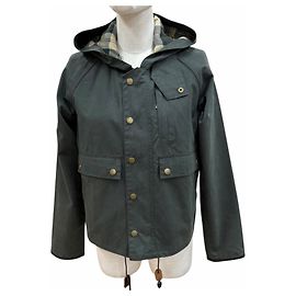Casaco Barbour Spey Wax Cotton Verde Verde escuro