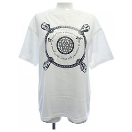 Hermès Camiseta de algodón Hermes Blanco