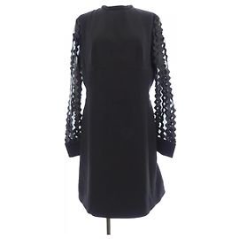 Louis Vuitton Silk Dress Black