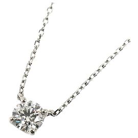 Autre Marque Collana Vendome Aoyama Pt900 Pt850 Diamanti Argento