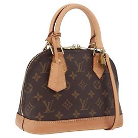 LOUIS VUITTON Monogram Alma BB Hand Bag 2way M53152 LV Autre