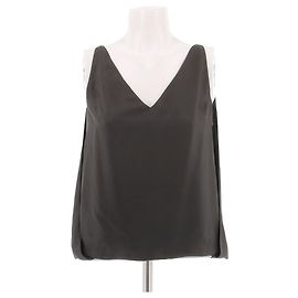 Top in seta nero Dior Nero