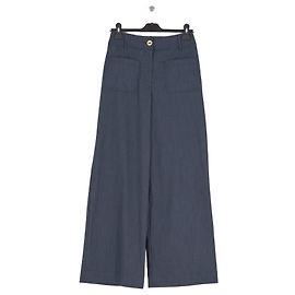 Sessun Pantaloni larghi blu navy Blu navy