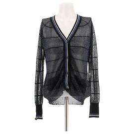 Isabel Marant Etoile Durchsichtiger blauer Cardigan Marineblau