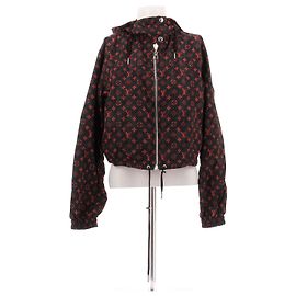 Louis Vuitton K-Way Jacke Rot Schwarz Rot