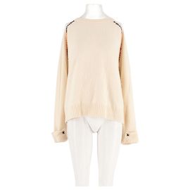 Autre Marque MONOKI White Wool Sweater White
