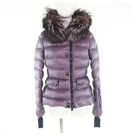 Casaco de nylon com penugem Moncler Grenoble Roxo