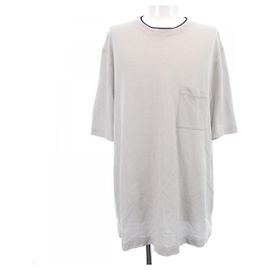Hermès T-shirt in cotone Hermes Saddle Stitch XXL Marrone