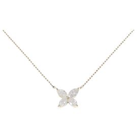 Autre Marque Colar Au750 Diamantes Dourado