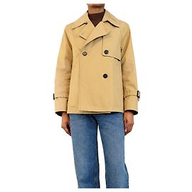 Weekend Max Mara Giacca trench doppiopetto beige - size UK 6 Altro