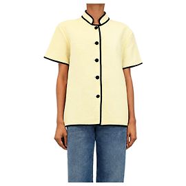 Autre Marque Yellow mandarin shirt - size S Yellow
