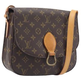 LOUIS VUITTON Monogram Saint Cloud GM Shoulder Bag M51242 LV Other