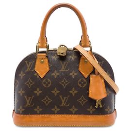 Louis Vuitton Brown Monogram Alma BB Marron