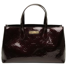 Louis Vuitton Purple Monogram Vernis Wilshire PM Purple