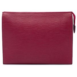 Necessaire Louis Vuitton Red Epi 26 Roja