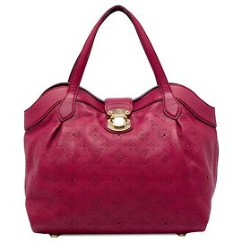Louis Vuitton Red Monogram Mahina Cirrus PM Red