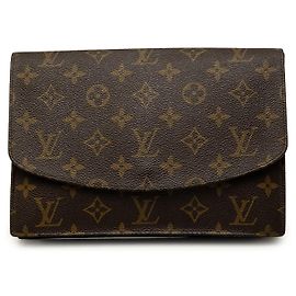 Louis Vuitton Brown Monogram Pochette Rabat 23 Marron