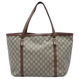 Tote Gucci Beige GG Supreme Nice Outro