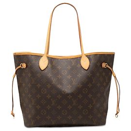 Louis Vuitton Brown Monogram Neverfull MM Brown