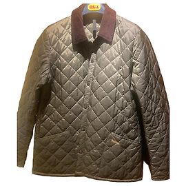 Barbour Liddesdale Steppjacke - Olivgrün Grün