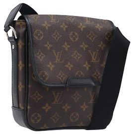 Louis Vuitton Bass Messenger Macassar Monogram Canvas PM Brown