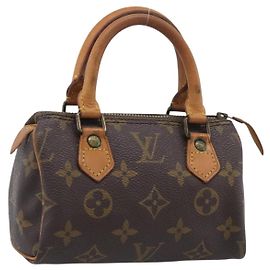 Louis Vuitton Speedy Mini HL Monogram Canvas Marron